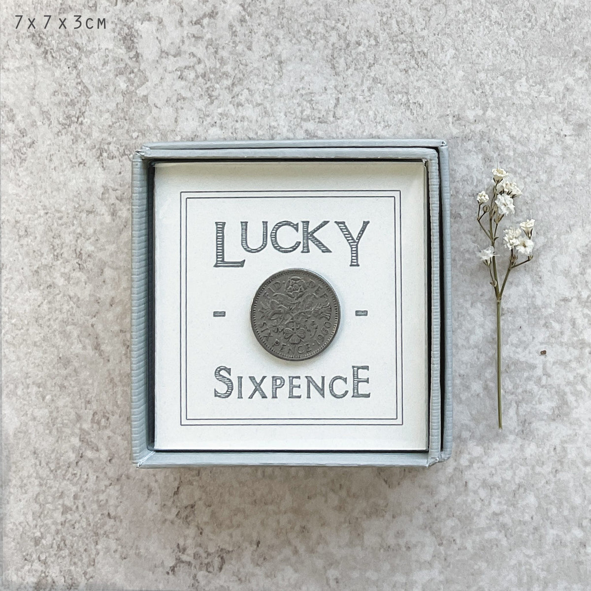 East Of India Lucky Sixpence
