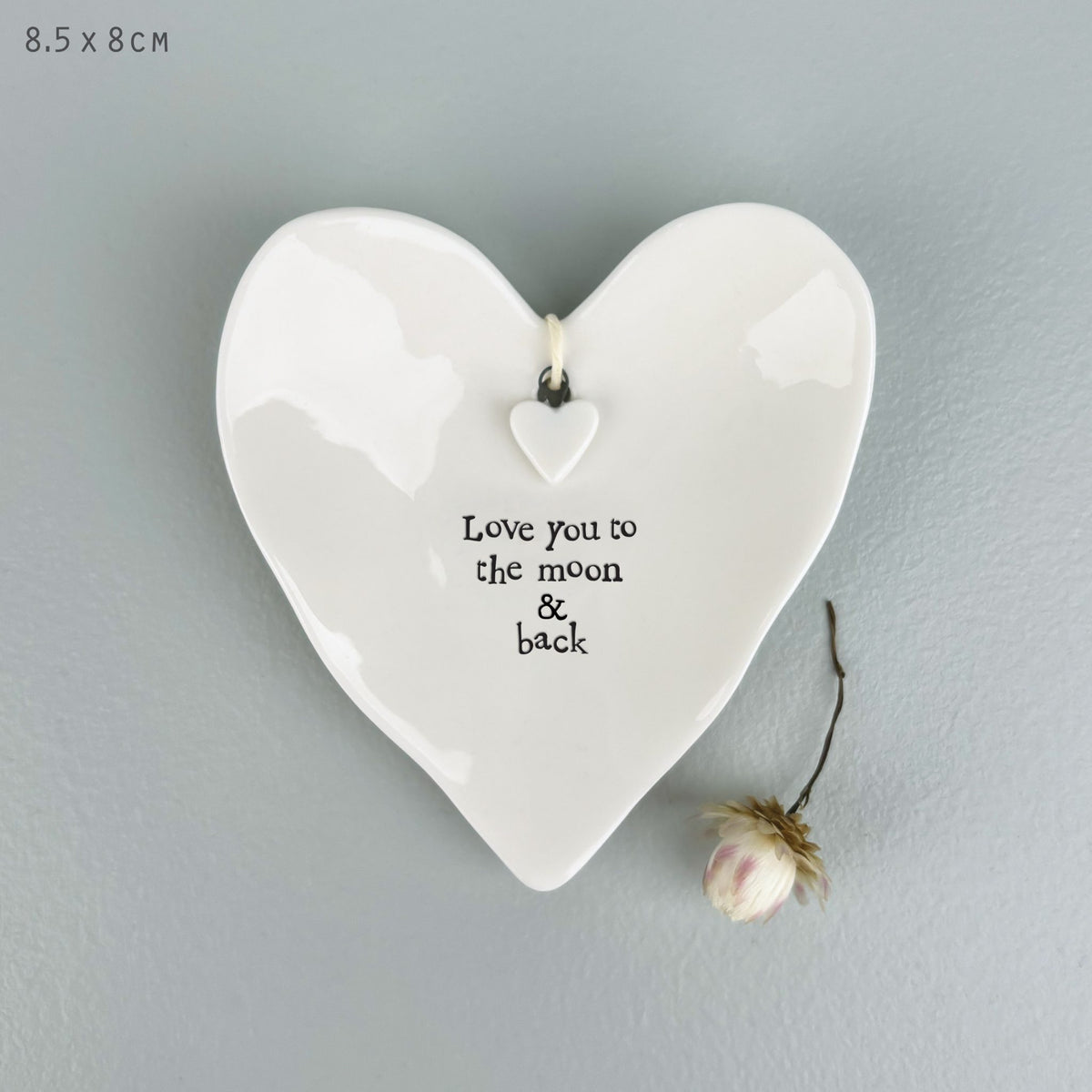 East Of India Love You To The Moon Trinket Dish
