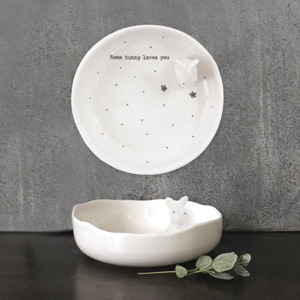 East Of India Some Bunny Trinket Dish