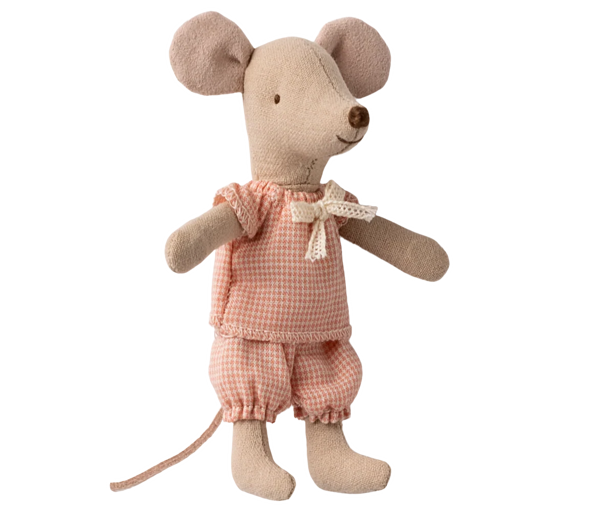 Maileg -Little sister mouse in matchbox