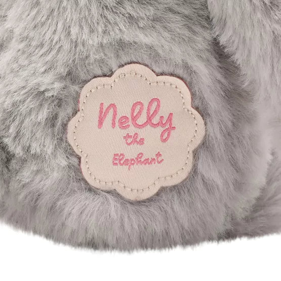 Nelly The Plush Long Leg Grey Elephant 35 cm