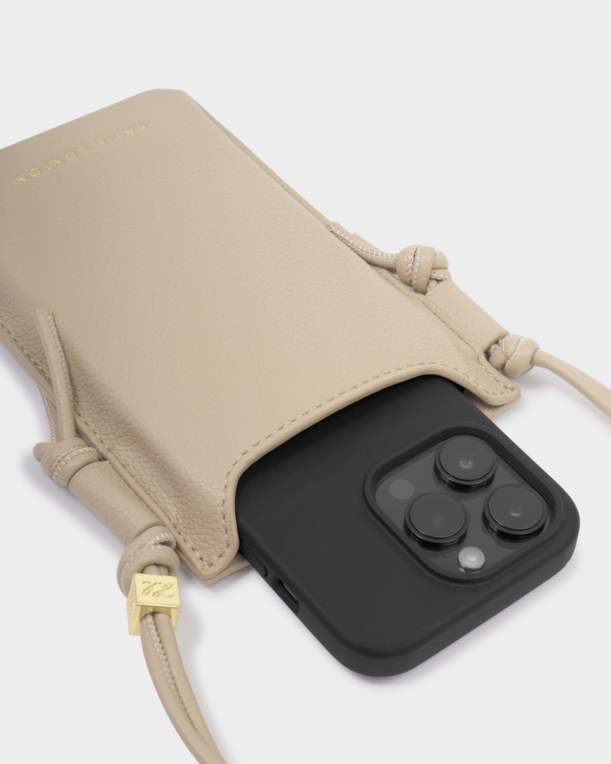 Katie Loxton Alia Phone Crossbody Bag In Light Taupe