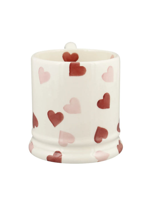Emma Bridgewater Pink Hearts 1/2 Pint Mug