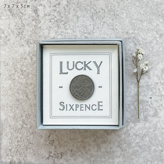 East Of India Lucky Sixpence