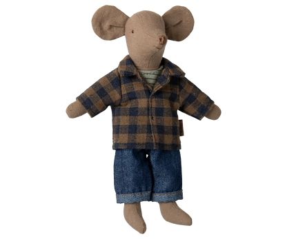 Maileg Dad Mouse - Light Brown
