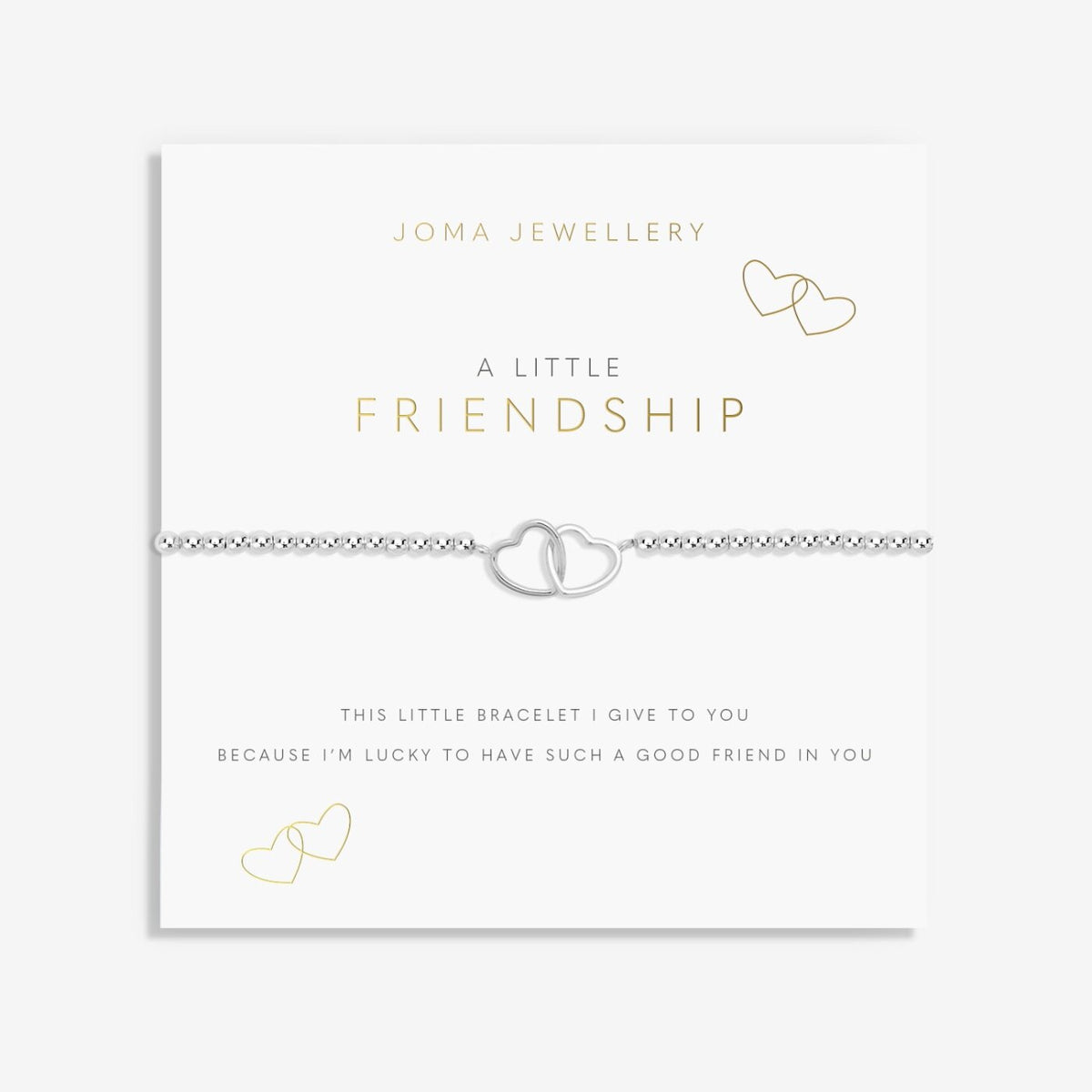 A Little 'Friendship' SIlver Bracelet
