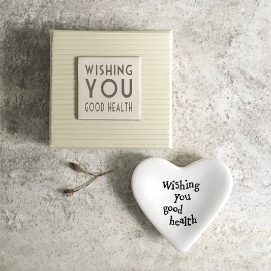 Wishing You Good Health Dish Token