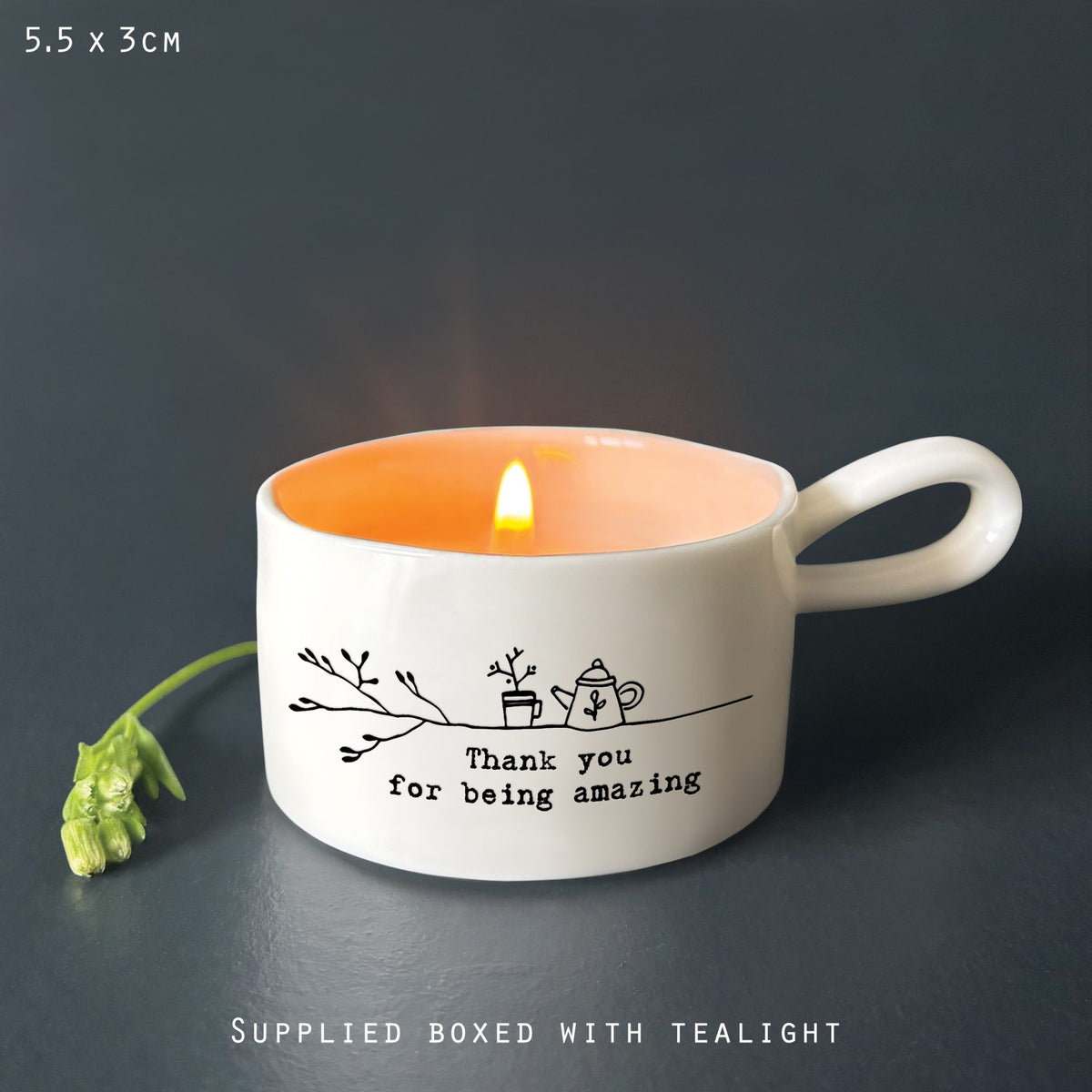 East Of India Thank You For Being Amazing Tealight