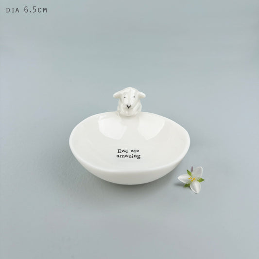 East Of India Ewe Are Amazing Trinket Dish