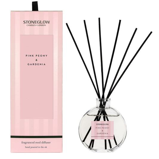 Pink Peony & Gardenia - Scented Reed Diffuser 120ml