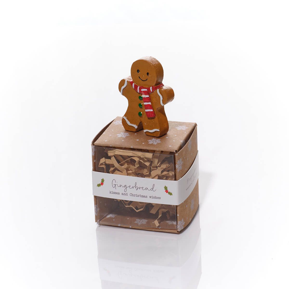 Tiny World Gingerbread Keepsake Ornament With Gift Box