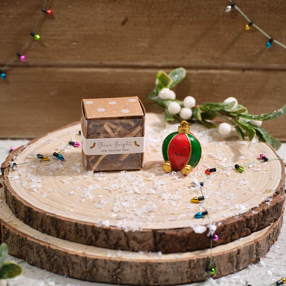Tiny World Bauble Keepsake Ornament With Gift Box