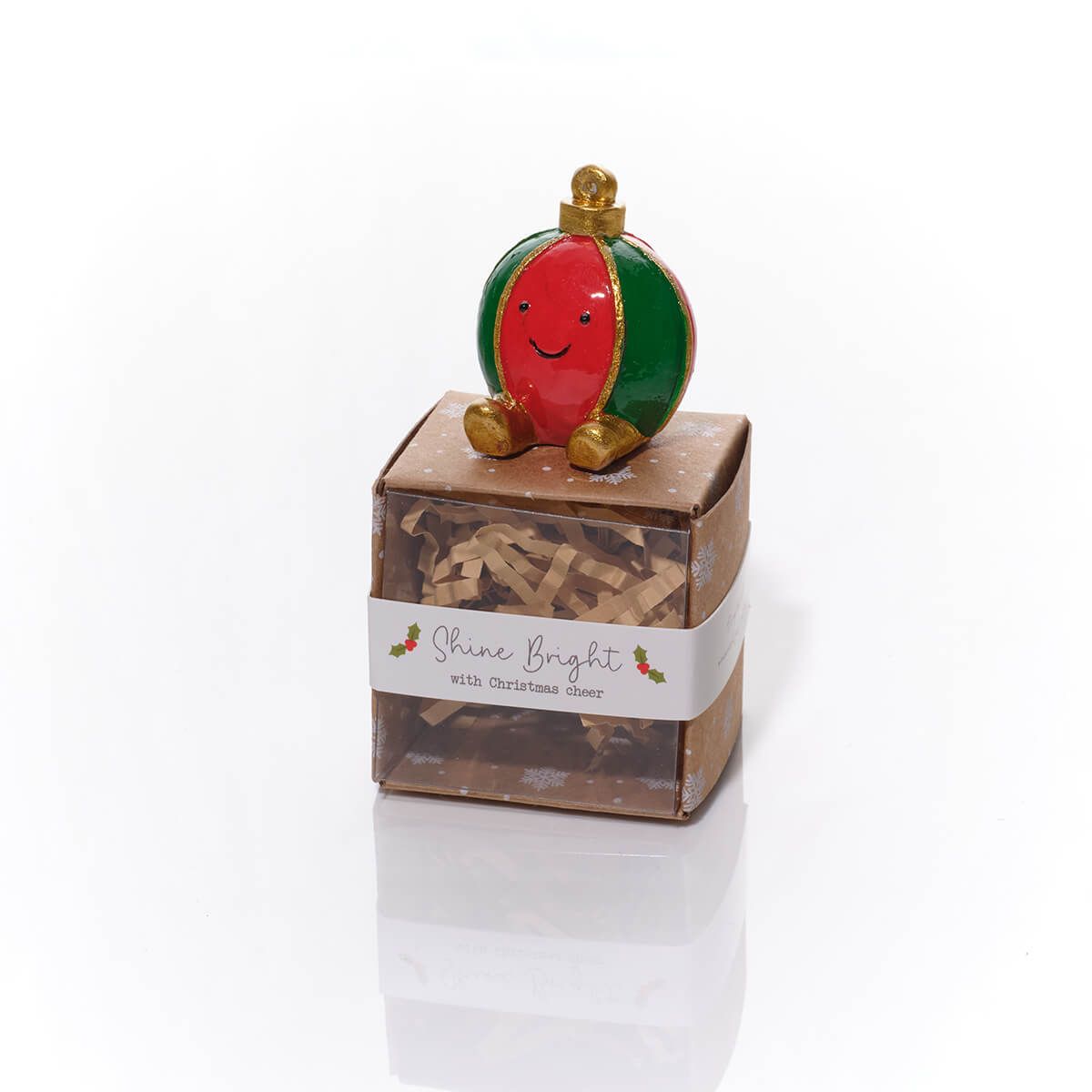 Tiny World Bauble Keepsake Ornament With Gift Box