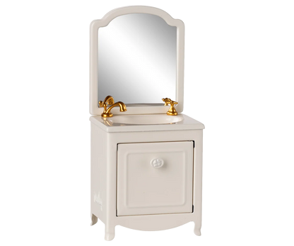 Maileg - Sink dresser, Mouse - Off White