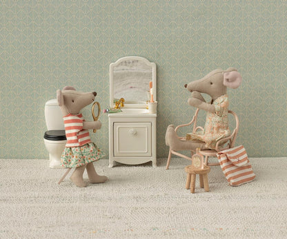 Maileg - Sink dresser, Mouse - Off White