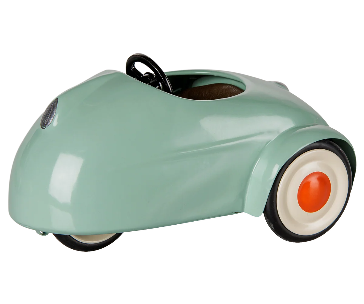 Maileg - Car, Mouse - Light blue