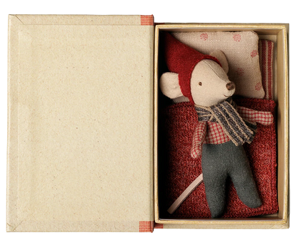 Maileg Christmas Mouse - Baby In Book
