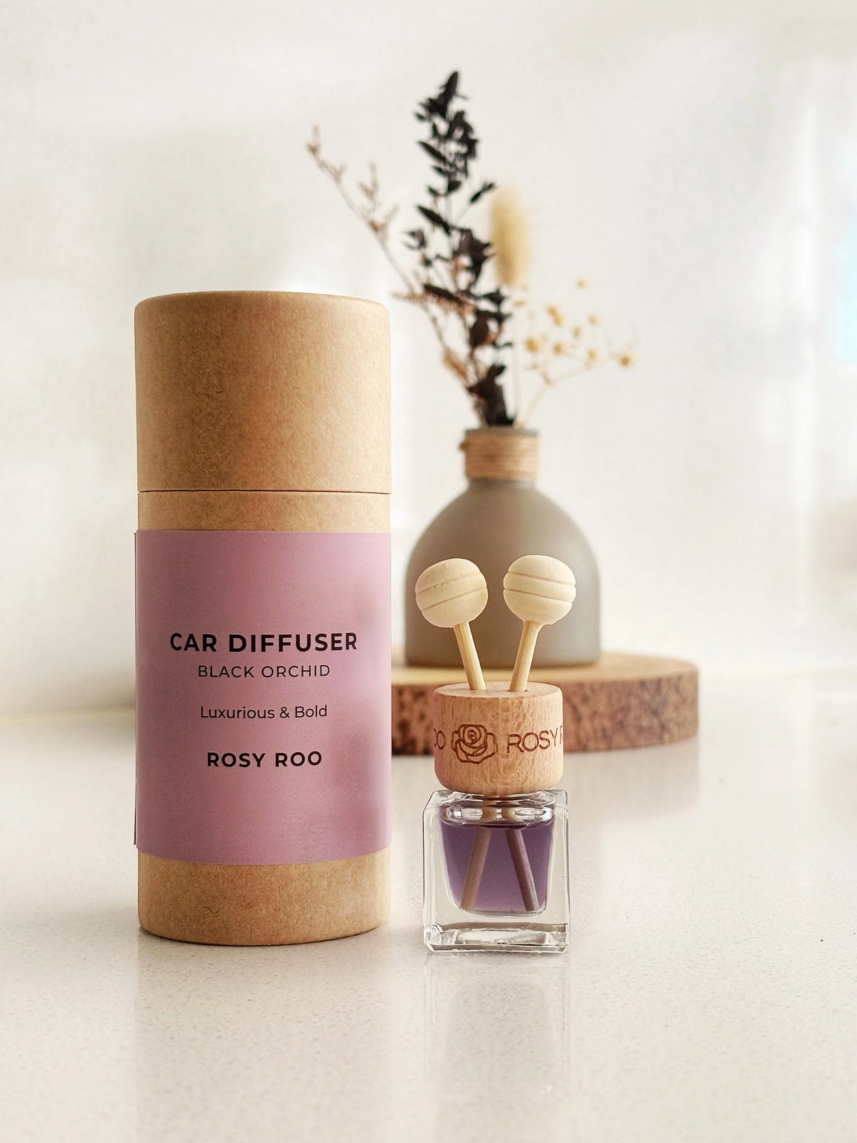 Rosy Roo Black Orchid Car Diffuser