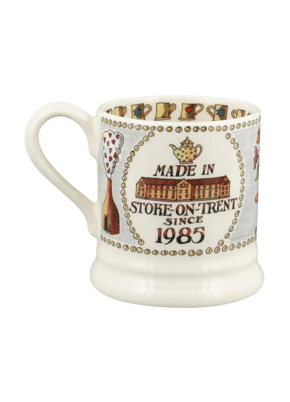 Emma Bridgewater 40 Years 1985-2025 1/2 Pint Mug