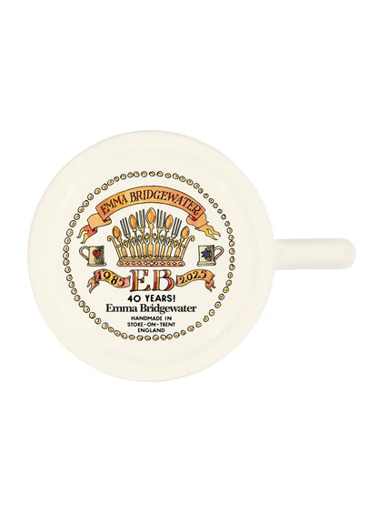 Emma Bridgewater 40 Years 1985-2025 1/2 Pint Mug