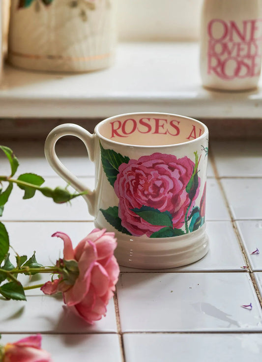 Emma Bridgewater Rose 1/2 Pint Mug