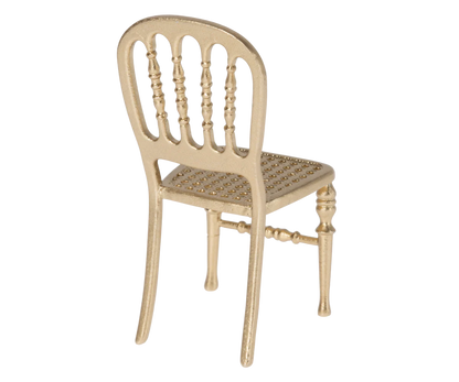 Maileg Chair, Mouse - Gold