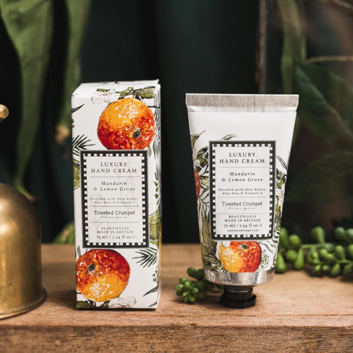 Toasted Crumpet Mandrin & Lemon Grove Hand Cream
