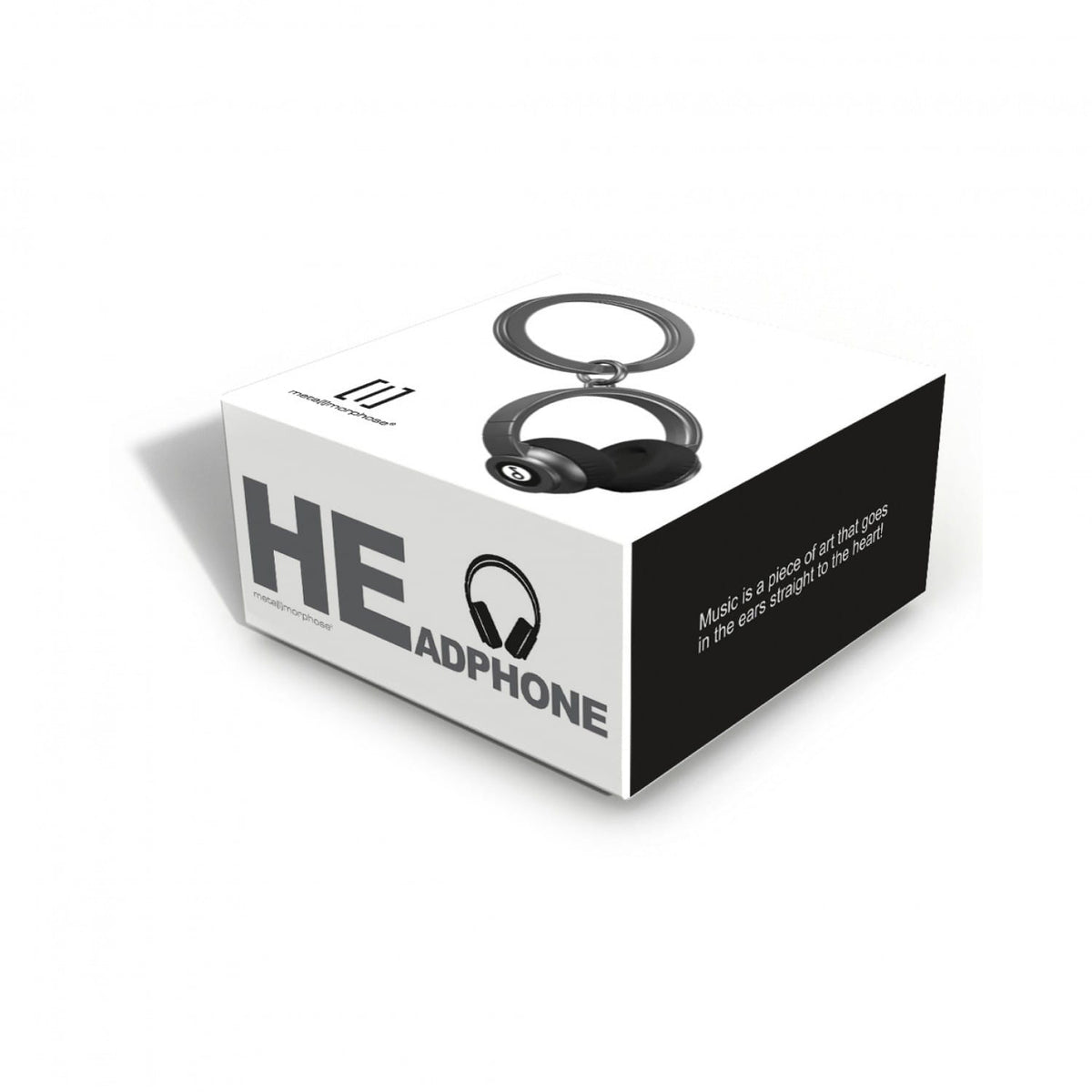 Metalmorphose | Black Headphones Keyring