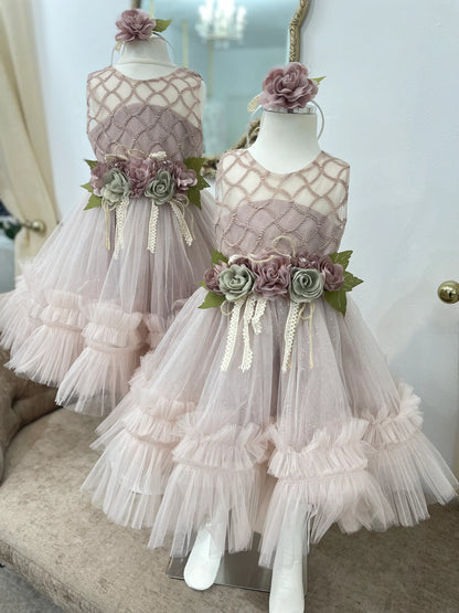 Mia & Co Savanna Flower Girl Dress