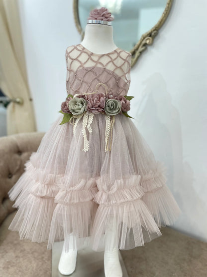 Mia & Co Savanna Flower Girl Dress