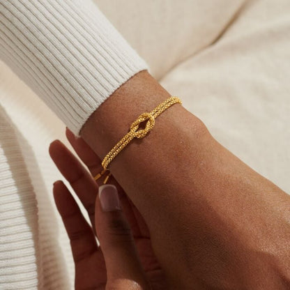 Bracelet Bar Chain Knot Bracelet