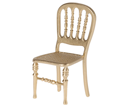 Maileg Chair, Mouse - Gold