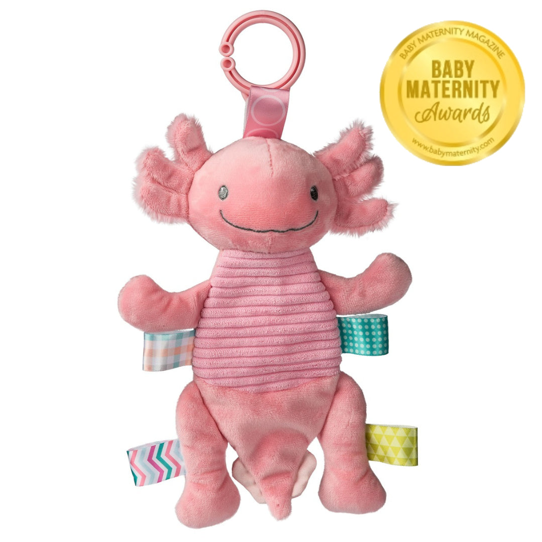 Taggies Lizzy Axolotl Crinkie – 9″