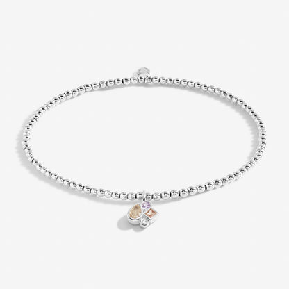 Bridal A Little 'Maid of Honour' Bracelet in Silver Plating