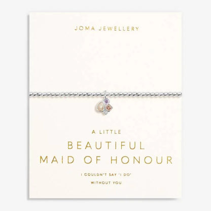Bridal A Little 'Maid of Honour' Bracelet in Silver Plating