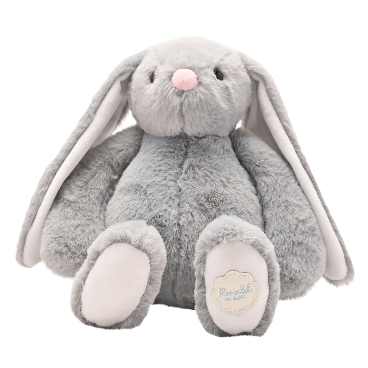 Softies Ronald The Classical Plush Grey Bunny 30cm