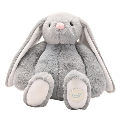 Softies Ronald The Classical Plush Grey Bunny 30cm
