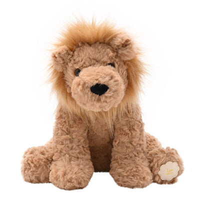 Softies Leo The Plush Sitting Brown Lion 23cm