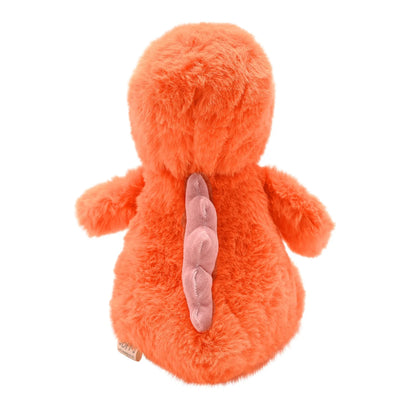 Softies Daphne The Plush Sitting Orange Dinosaur 21cm