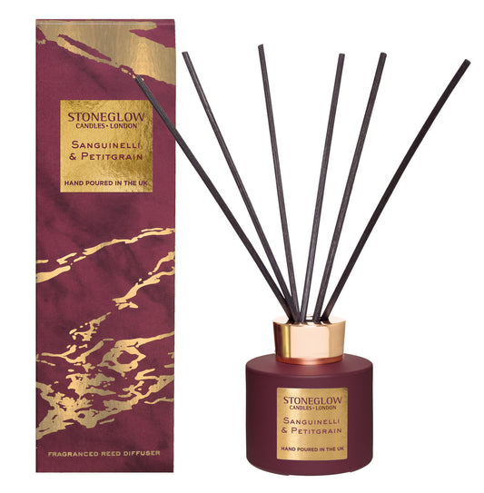 Luna - Sanguinelli & Petitgrain - Scented Reed Diffuser 120ml