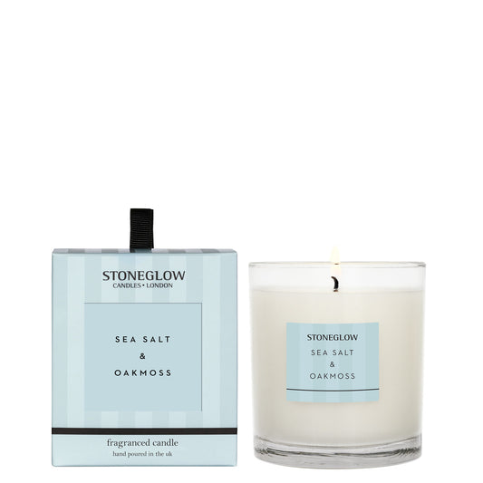 Modern Classics - Sea Salt & Oakmoss - Scented Candle - Boxed Tumbler (90 x 80mm)