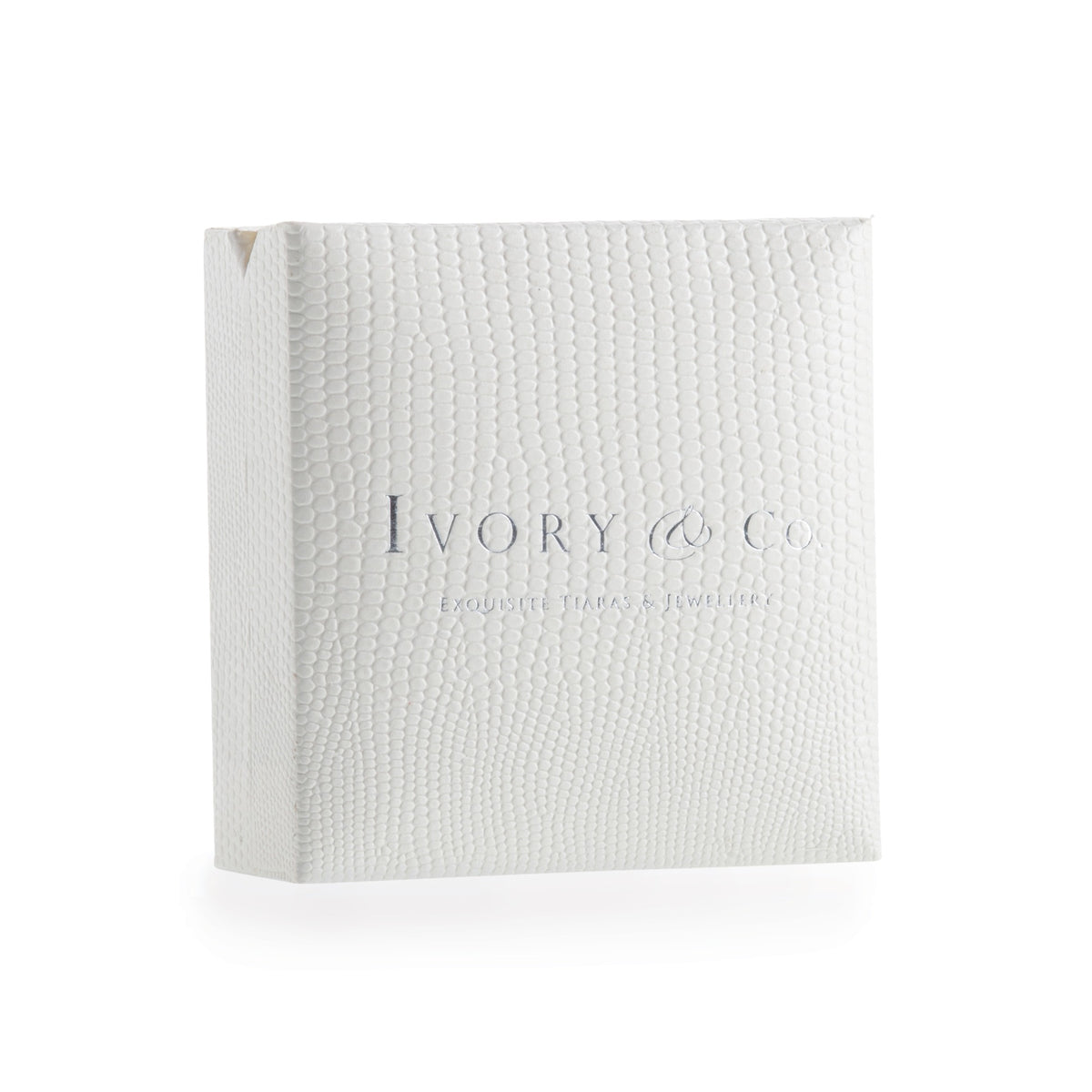Ivory & Co Solitaire Crystal Brilliant Cut Earrings
