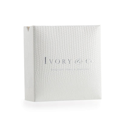 Ivory & Co Solitaire Crystal Brilliant Cut Earrings