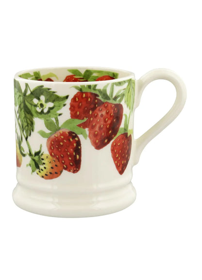 Emma Bridgewater Strawberries 1/2 Pint Mug