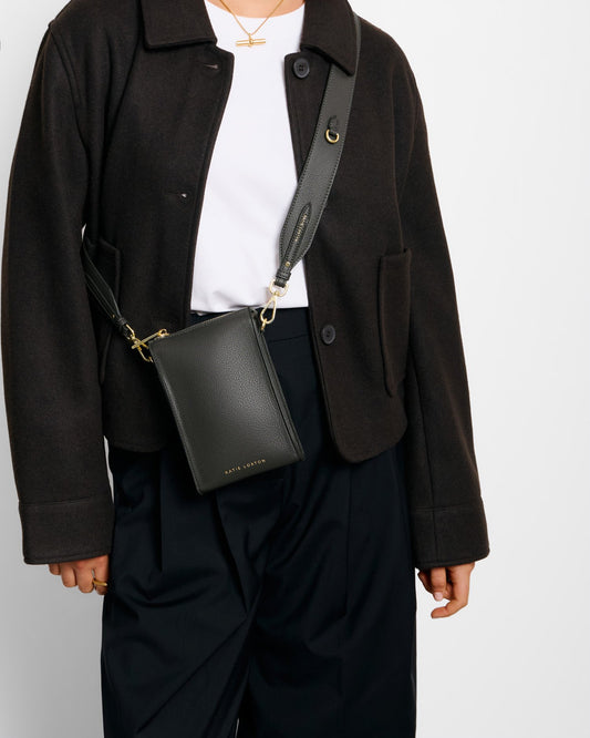 Katie Loxton Avery Graphite Slim Crossbody Phone Bag
