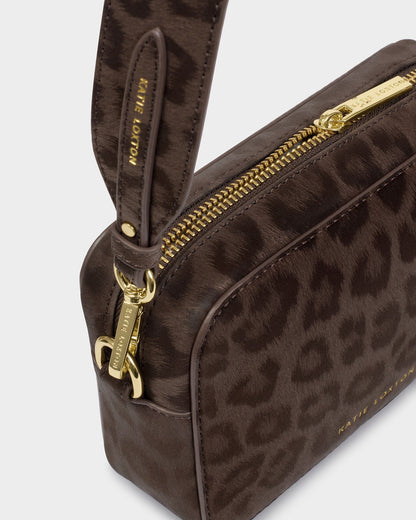 Katie Loxton Avery Small Crossbody Bag In Leopard Print