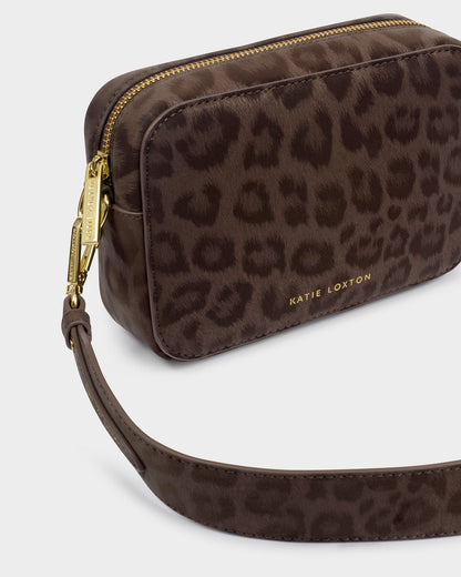 Katie Loxton Avery Small Crossbody Bag In Leopard Print